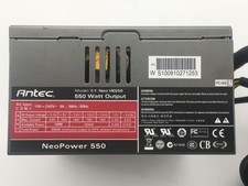 Antec neo he550 550w ps,  atx12v sli certified crossfire ready active pfc picture