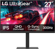 LG 27G640A-B 27-Inch Ultragear QHD (2560 X 1440) IPS Gaming Monitor, 300Hz, 1Ms, picture