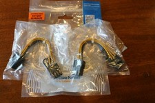 *NEW* 6 pin to 8 pin PCIE Power Converter Cable for GPU Video Card PCI PCI-E 2pk picture