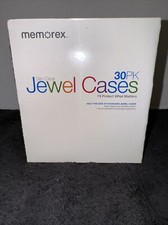 Memorex 30PK Slim Clear Cases Only No artist picture