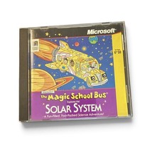 Microsoft - The Magic School Bus - Solar System PC Science Game VINTAGE MEDIA picture