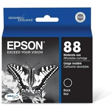 NEW Genuine Epson 88 Black Ink Cartridge (T088120) SEALED picture