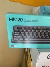 Logitech MK120 Wired Keyboard Only New in Box picture