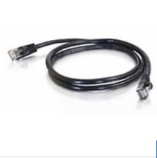 QUIKTRON (LEGRAND) Value Series™ Cat 5e Booted Patch Cord, 10 ft., Black picture