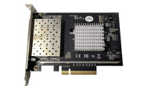 StarTech PEX10GSFP4I Quad Port 10GB SFP Network Adapter 40XL710X2B No SFPs picture