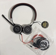 Jabra Evolve 40 Wired Headset HSC017 Stereo 3.5mm Jack USB-A w/ Controller picture