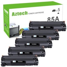 5PK CE285A Black Toner Cartridges For HP 85A LaserJet P1102 P1102W M1212NF MFP picture