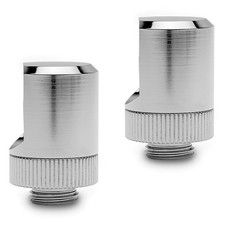 EKWB EK-Torque 90 Degree Angled Rotary Fitting, Nickel, 2-pack picture