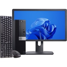 Dell Desktop Computer Intel i5 16GB RAM 512GB NVMe SSD 24in LCD Windows 11 picture