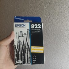 New Genuine EPSON 822 Black Ink Cartridge picture