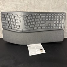 Logitech Logi ERGO K860 Wireless Ergonomic Split Keyboard Bluetooth w Dongle picture