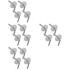 16Pcs Iron Fan Mounting Bolts Silver Fan Pedestal Assembly Durable Screws picture