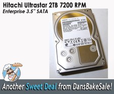 Hitachi HGST 2TB Internal 7200 RPM 3.5