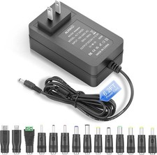 ALITOVE 24V Power Supply 2.5A 60W AC Adapter 100-240V 50-60Hz 24 Volt Black  picture