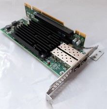 SolarFlare SF10-050020 Dual Port 10G SFP+ Network Card w/ RSC-R1UW-2E16 Riser HP picture