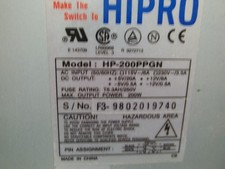 HiPro HP-200PPGN 200 Watt Power Supply 115/230vac, 5/12 vdc picture