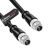 1M M12 XCode 8 Pin Male Cat6a Cable Shielded Cognex Basler Camera picture