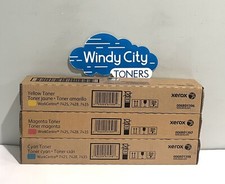 Xerox 006R01396 006R01397 006R01398 Color Toner Set WorkCentre 7425 7428 7435 picture