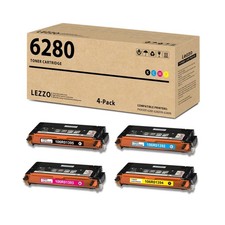 6280 Toner Cartridge 4-Pack 6280 High Yield Toner Cartridge Replacement for X... picture