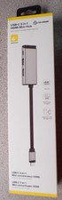 NEW Alogic USB-C 3 in 1 HDMI Mini Hub #39409 picture