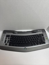 Microsoft Wireless Entertainment Keyboard 7000 Model 1073 Silver Tested & Works picture