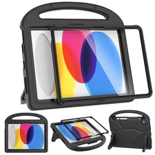 SUPLIK Kids iPad Case A16 11in (2025) & iPad 10th Gen Shockproof Black picture