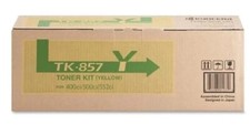 NEW Genuine Kyocera TK857Y Toner Cartridge - Yellow for 400ci/500ci/552ci picture