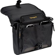TARGUS CityGear Tablet Messenger Shoulder Bag Black Nylon Travel Utility Durable picture
