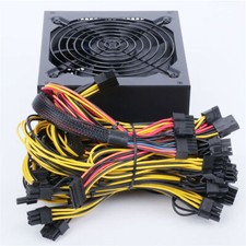 1800W Mining Modular Computer Power Supply for 8 GPU Video Cards picture