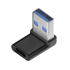 Cablecy  USB-C Type C Female to USB 3.0 A Male Angled Data Adapter for Laptop picture