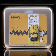 Peanuts Snoopy Woodstock Wireless Mouse & Mouse Pad Combo Set - NEW & RARE (OOP) picture