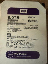 Western Digital  WD80PURZ 8TB WD Purple  Internal Hard Drive - FOR PARTS ONLY picture