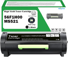 56F1H00 Black Toner Cartridge for Lexmark MS321/MS421/MS521/MS621 & MX321 Series picture