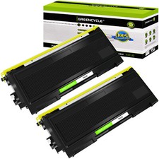 Greencycle 2PK TN350 Toner For Brother HL-2030 HL-2040 HL-2070N Intellifax 2850 picture