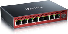 8-Port 2.5Gb Ethernet Switch 10Gb SFP+ Slot Unmanaged Multigig Silent Aluminum picture