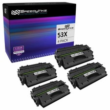 SPEEDYINKS Compatible Toner Cartridge Replacement HP 53X Q7553X HY (Black, 4PK) picture