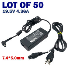 Lot of 50 Genuine 85W HP AC Adapter Charger TPC-BA56 19.5V 4.36A 7.4*5.0mm w/PC picture