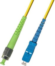 5M Singlemode Simplex Fiber Optic Cable 9/125 FC APC SC UPC Patch Cable Network picture