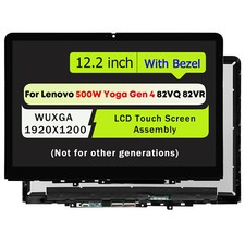 100Pcs 5M11H61346 For Lenovo 500w Yoga Gen 4 LCD Touch Screen w/ Bezel WUXGA picture