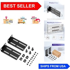 Versatile 19-Inch Rack Mount Kit with Adjustable Size for Network Organization picture