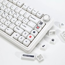 KBDiy GMK Style Minimal Keycaps 136-Key PBT Dye-Sub Cherry MX Mechanical picture