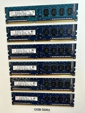 12GB (6x2GB) DDR3 Desktop RAM PC3-12800 1600MHz UDIMM Hynix Mixed 1333/1600 Lot picture