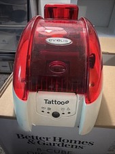 Evolis Tattoo 2Red White Collectible Thermal ID Card Printer picture