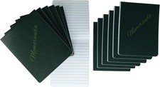 Tacticai 12-Pack Green Military Memorandum Book, 3.25” x 4.5” - 144.. picture