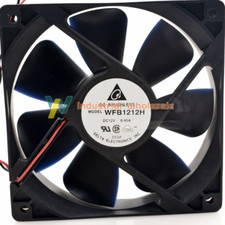 1PC Delta WFB1212H Server Dual Ball Bearing Cooling DC 12V 0.45A 12CM 120*120*25 picture