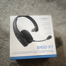 BlueParrott B450-XT Noise-Canceling Bluetooth Boom Mic Headband Black picture
