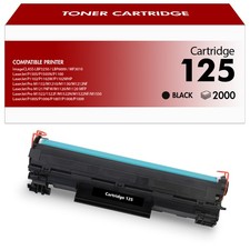 1 Pack 125 Black Toner High Yield for Canon CRG125 imageCLASS LBP6030w LBP6000 picture