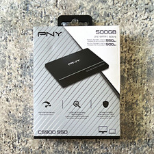 PNY CS900 500GB 2.5in SATA III Internal SSD Black 550MB/s Read 500MB/s picture
