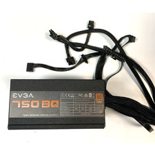 EVGA 750 BQ 750W 80+ Bronze Semi-Modular PSU 110-BQ-0750 - Tested Good picture