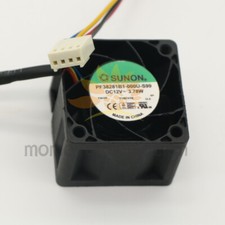 NEW SUNON PF38281B1-000U-S99 DC 12V 3.78W 3828 3.8CM PWM cooling fan 1PCS #MO picture